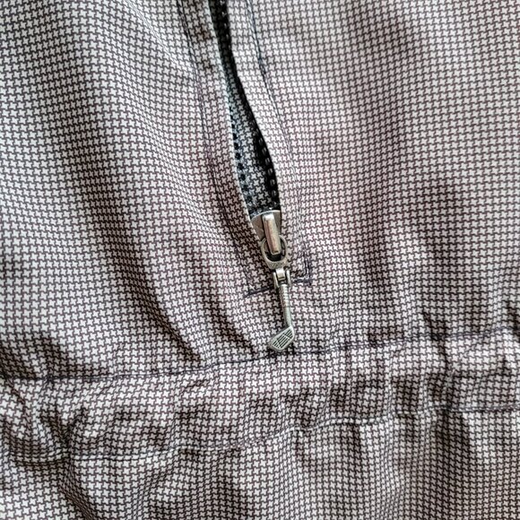 Sunice Windbreaker Jacket Women's Size L Brown Check - Picture 4 of 16